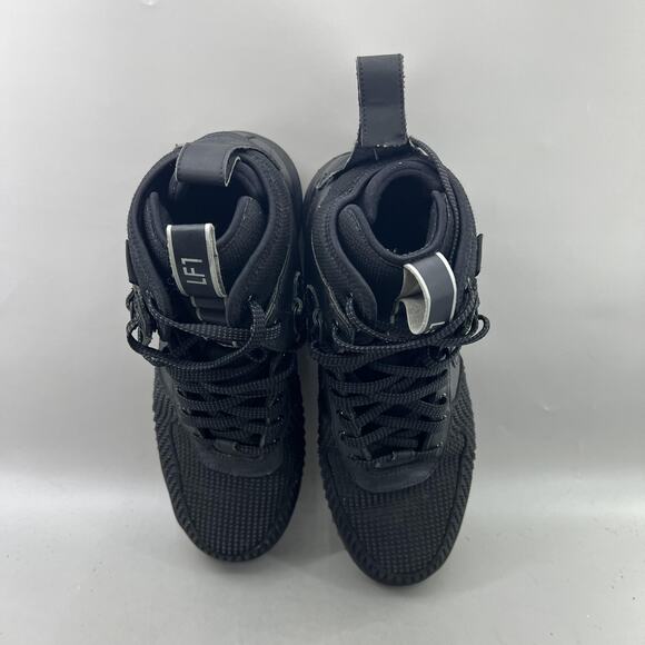 Nike Lunar Force 1 Duckboot Shoes Mens Size 12 Black Gum Winter Comfort Sneakers - Picture 5 of 12